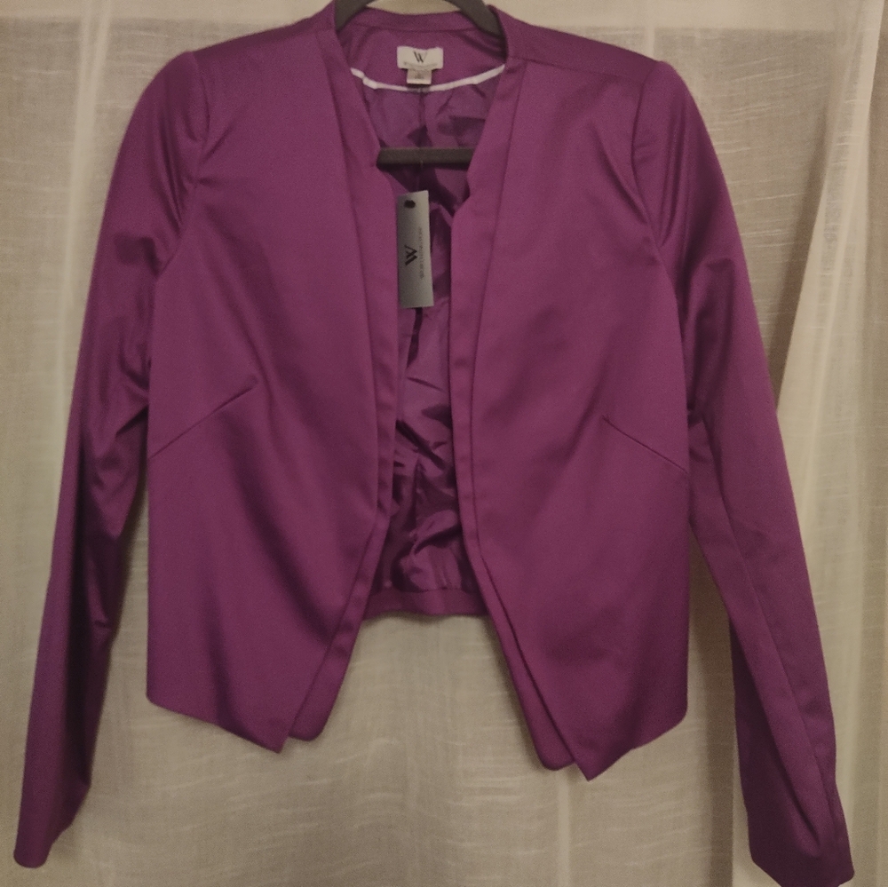 Worthington Purple Blazer Size L
